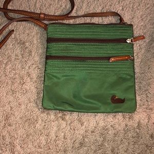 Dooney & Bourke green crossbody
